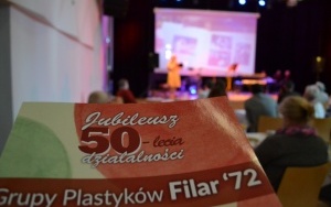 Uroczystość jubileuszu 50-lecia istnienia grupy plastyków Filar'72 (1)